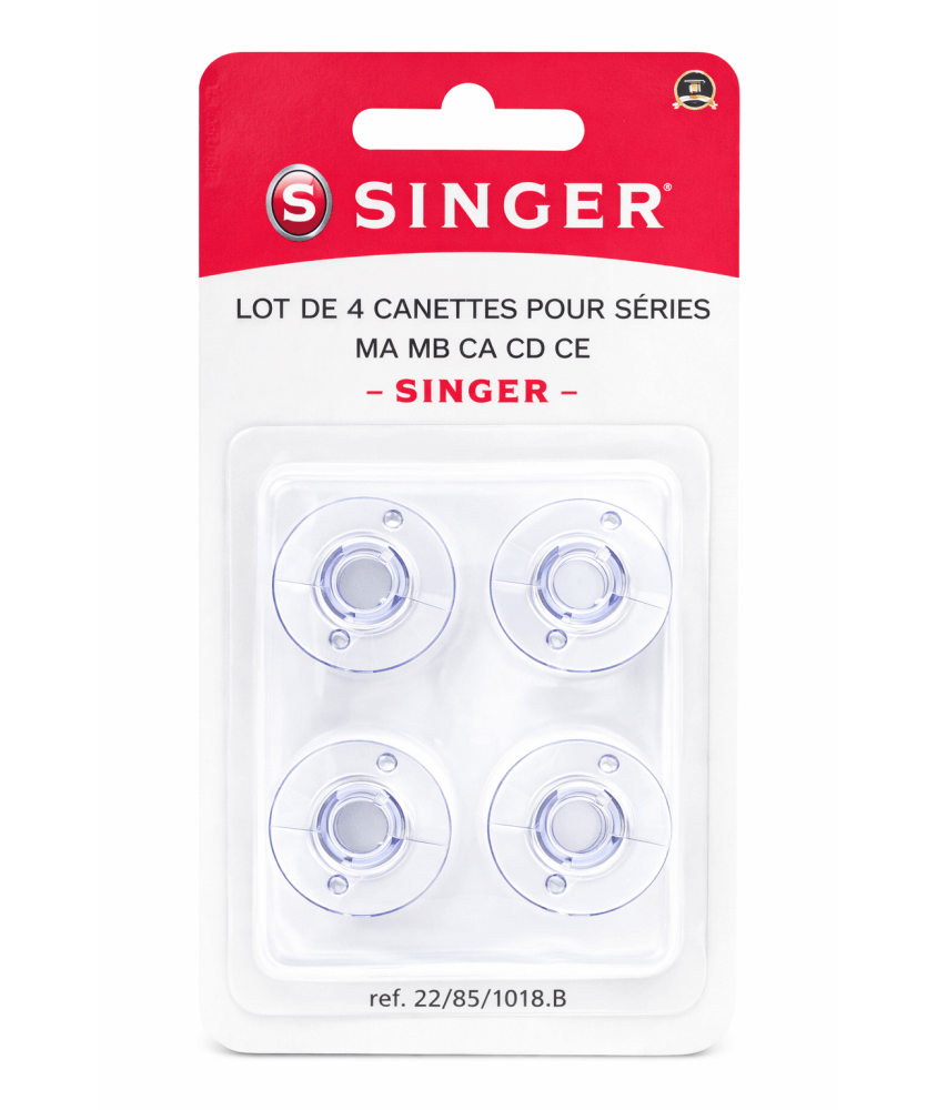 Lot de 4 Canettes pour Série MA MB CA CD CE - Singer