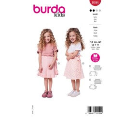 Patron Burda 9194 - Jupe