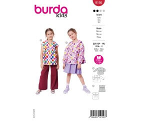 Patron Burda 9195 - Chemisier