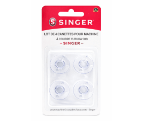 Lot de 4 canette pour machine à coudres futura 500 - Singer