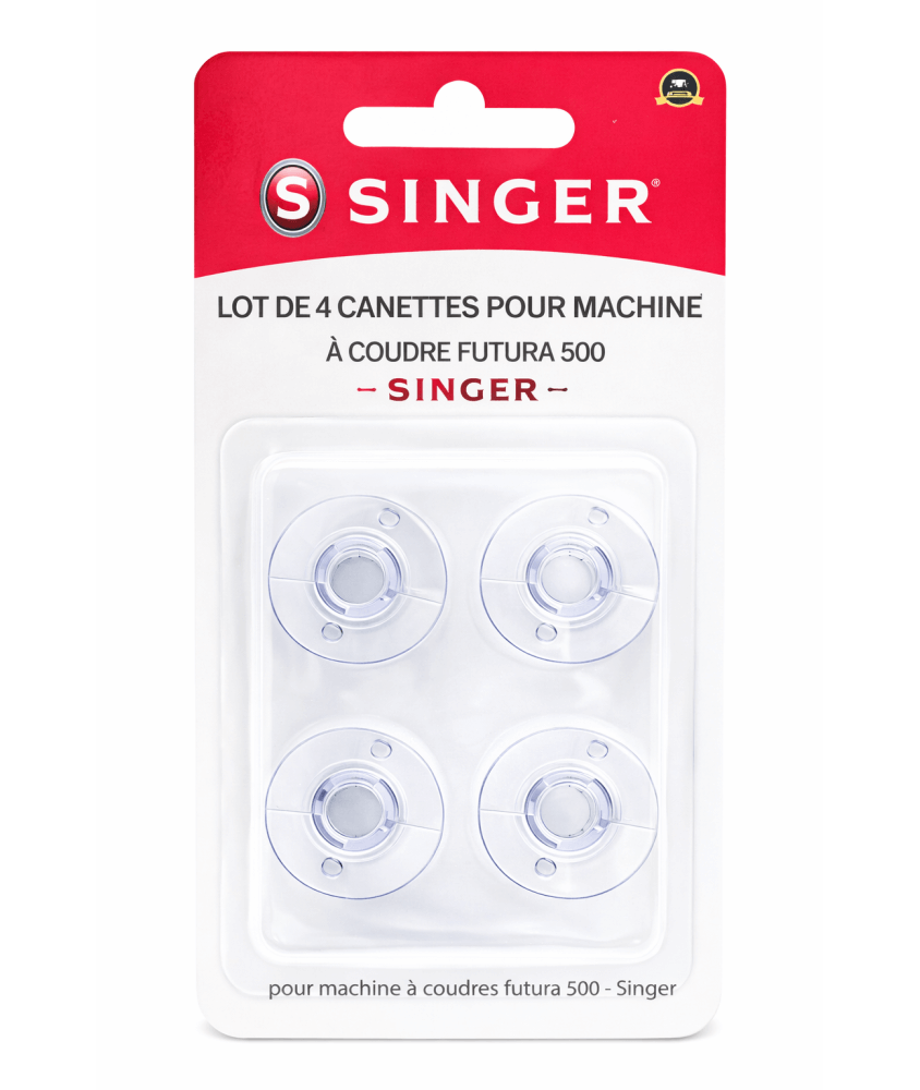 Lot de 4 canette pour machine à coudres futura 500 - Singer
