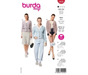 Patron Burda 5649 - Blazer