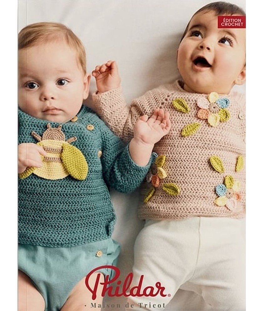 Catalogue Crochet Layette et Enfant N°274 - Printemps/Ete 2026 - Phildar