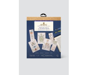 Kit cartes à broder - Animaux - DMC