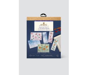 Kit cartes à broder - Nature- DMC