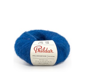 Fil exceptionnel à tricoter PHIL MOHAIR SOIE - Phildar