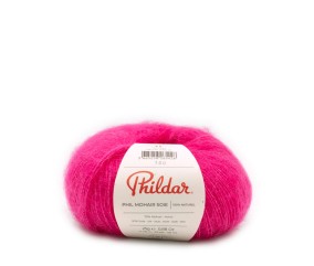 Fil exceptionnel à tricoter PHIL MOHAIR SOIE - Phildar