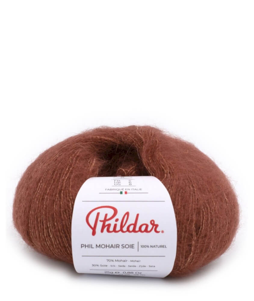 Fil exceptionnel à tricoter PHIL MOHAIR SOIE - Phildar