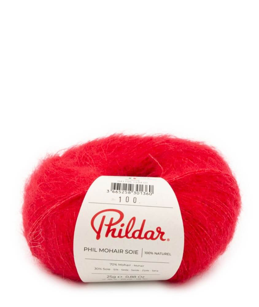 Fil exceptionnel à tricoter PHIL MOHAIR SOIE - Phildar