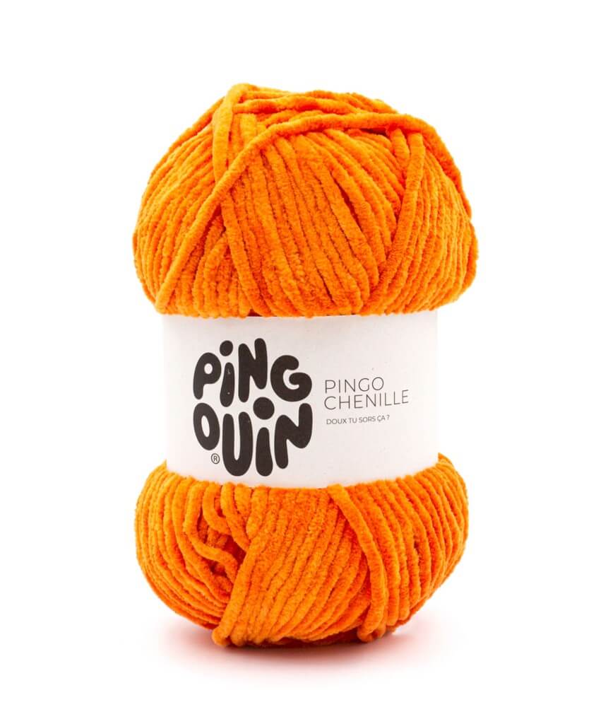 Fil velours 100GR à tricoter PINGO CHENILLE - Pingouin - certifié Oeko-Tex