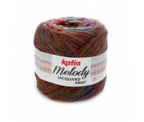 Fil à tricoter MELODY JACQUARD PRINT - Katia