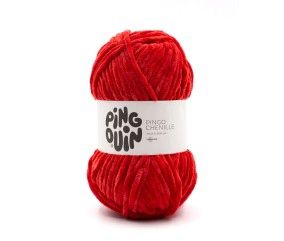 Fil velours 100GR à tricoter PINGO CHENILLE - Pingouin - certifié Oeko-Tex
