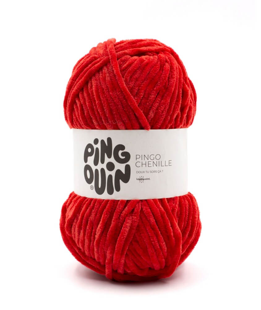 Fil velours 100GR à tricoter PINGO CHENILLE - Pingouin - certifié Oeko-Tex
