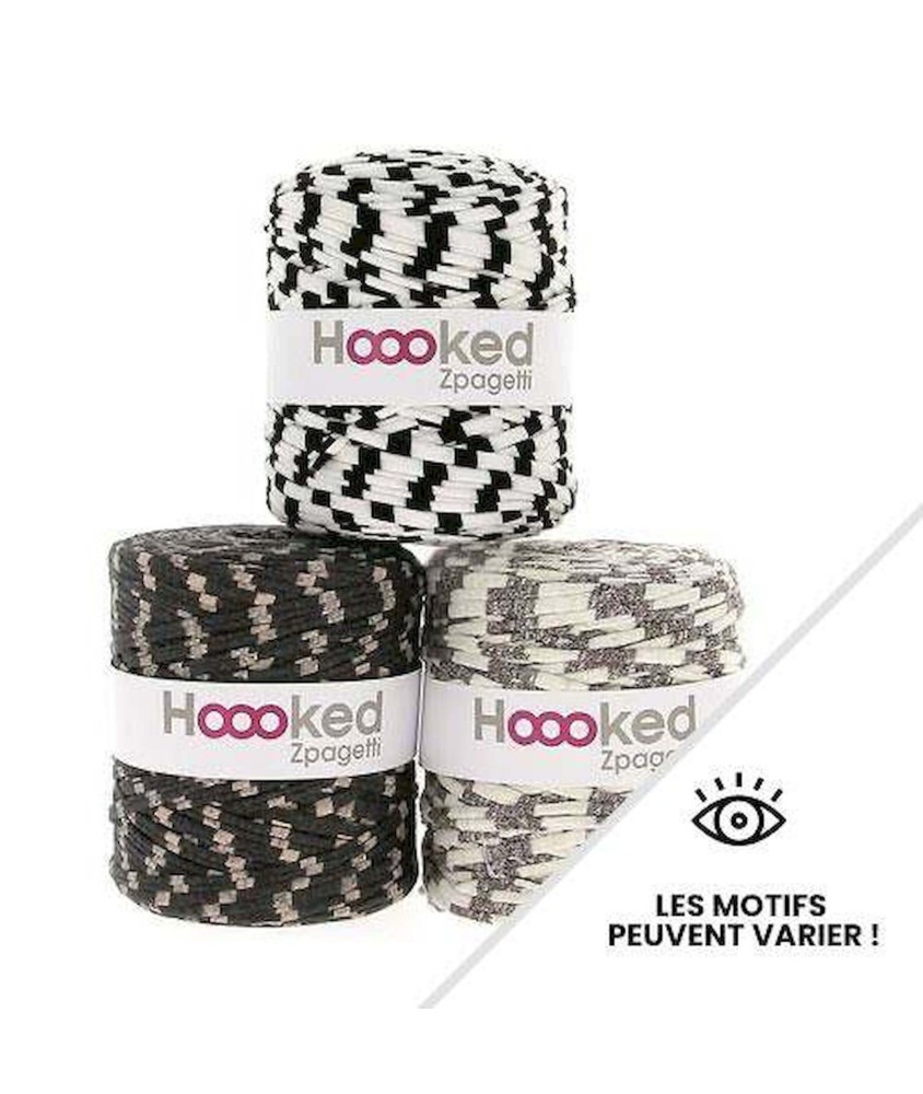Fil Zpagetti Hoooked - Cône 700 G
