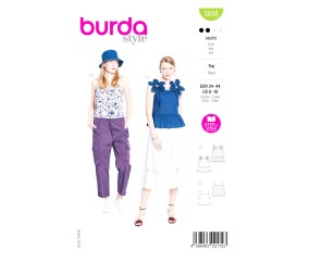 Patron Burda 5638 - Top