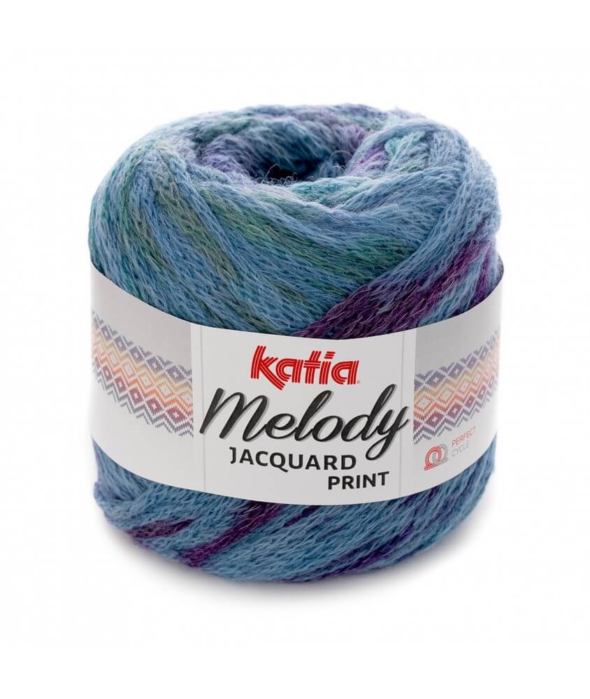 Fil à tricoter MELODY JACQUARD PRINT - Katia Fil à tricoter MELODY JACQUARD PRINT - Katia
