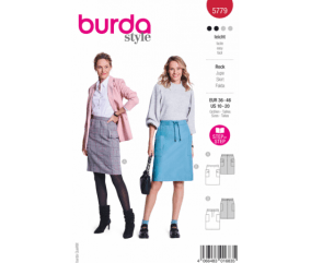 Patron Burda 5779 - Jupe femme du 34 au 48