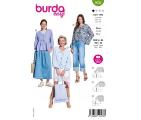 Patron Burda Style n°5632 – Blouse Femme Tailles 34-44