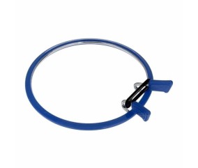 Cercle de broderie machine 195×9 mm bleu