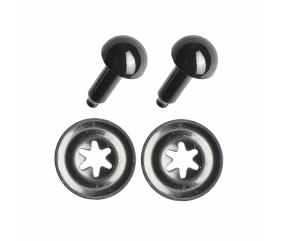 Lot de 2 yeux de sécurité - 6 mm - Rico Design