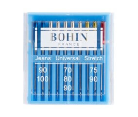 Aiguilles machine Bohin Combi - Blister x10