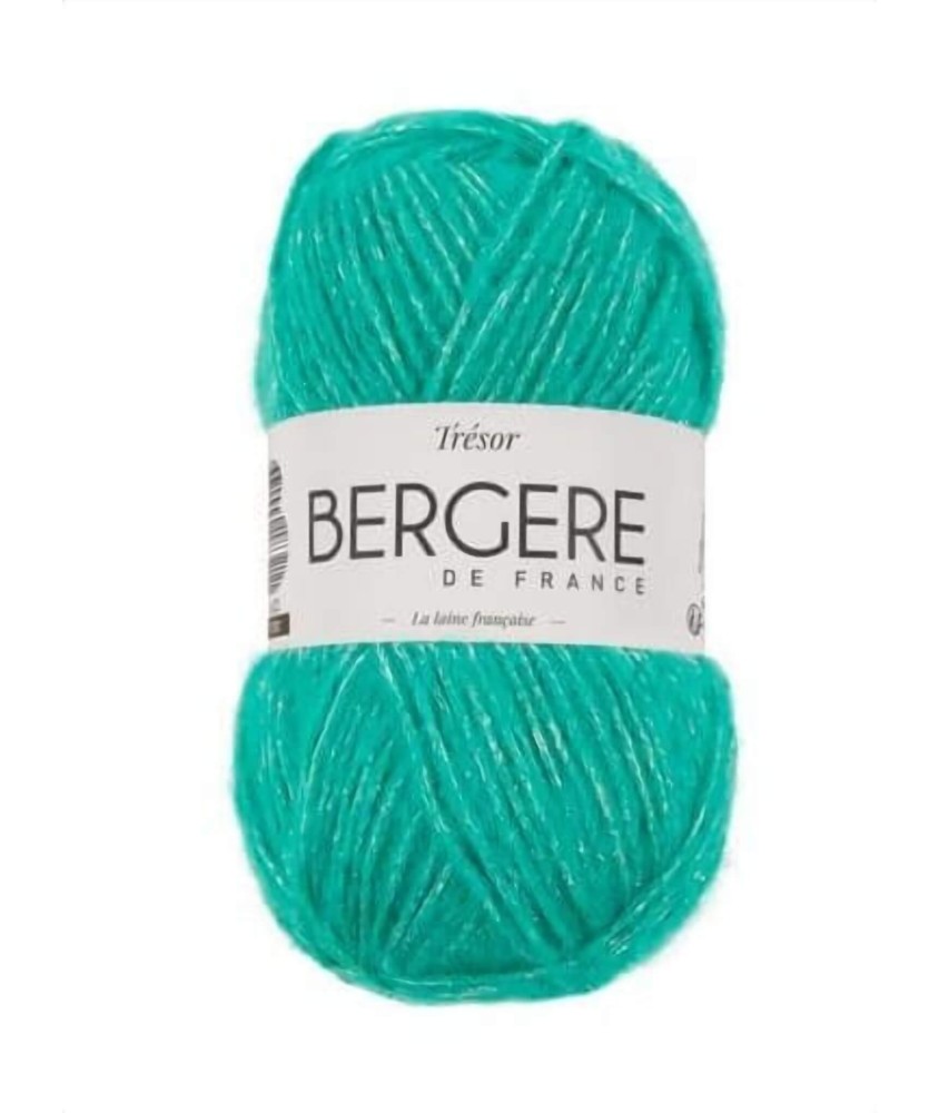 Pelote Trésor - Bergère de France - Vert Argent