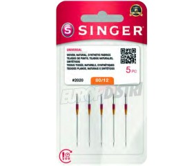 Aiguilles SINGER 2020 Universal n°80 x5