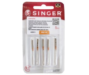 Aiguilles SINGER 2011 Topstitch n°80 x5