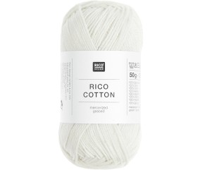 Coton à tricoter ou à crocheter Rico Cotton - Rico Design