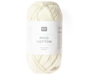 Coton à tricoter ou à crocheter Rico Cotton - Rico Design