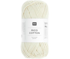 Coton à tricoter ou à crocheter Rico Cotton - Rico Design