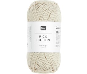 Coton à tricoter ou à crocheter Rico Cotton - Rico Design