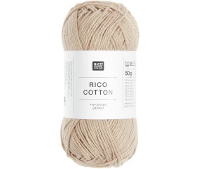 Coton à tricoter ou à crocheter Rico Cotton - Rico Design