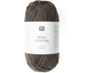 Coton à tricoter ou à crocheter Rico Cotton - Rico Design