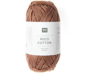 Coton à tricoter ou à crocheter Rico Cotton - Rico Design