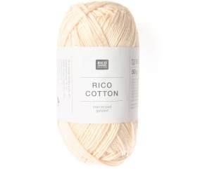 Coton à tricoter ou à crocheter Rico Cotton - Rico Design