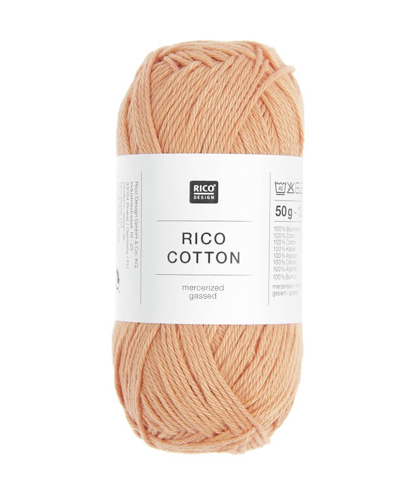 Coton à tricoter ou à crocheter Rico Cotton - Rico Design