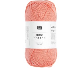 Coton à tricoter ou à crocheter Rico Cotton - Rico Design