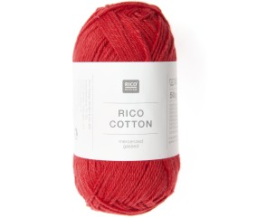Coton à tricoter ou à crocheter Rico Cotton - Rico Design