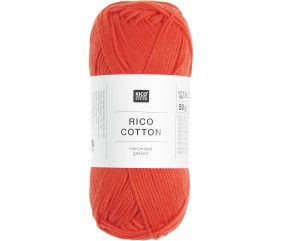 Coton à tricoter ou à crocheter Rico Cotton - Rico Design