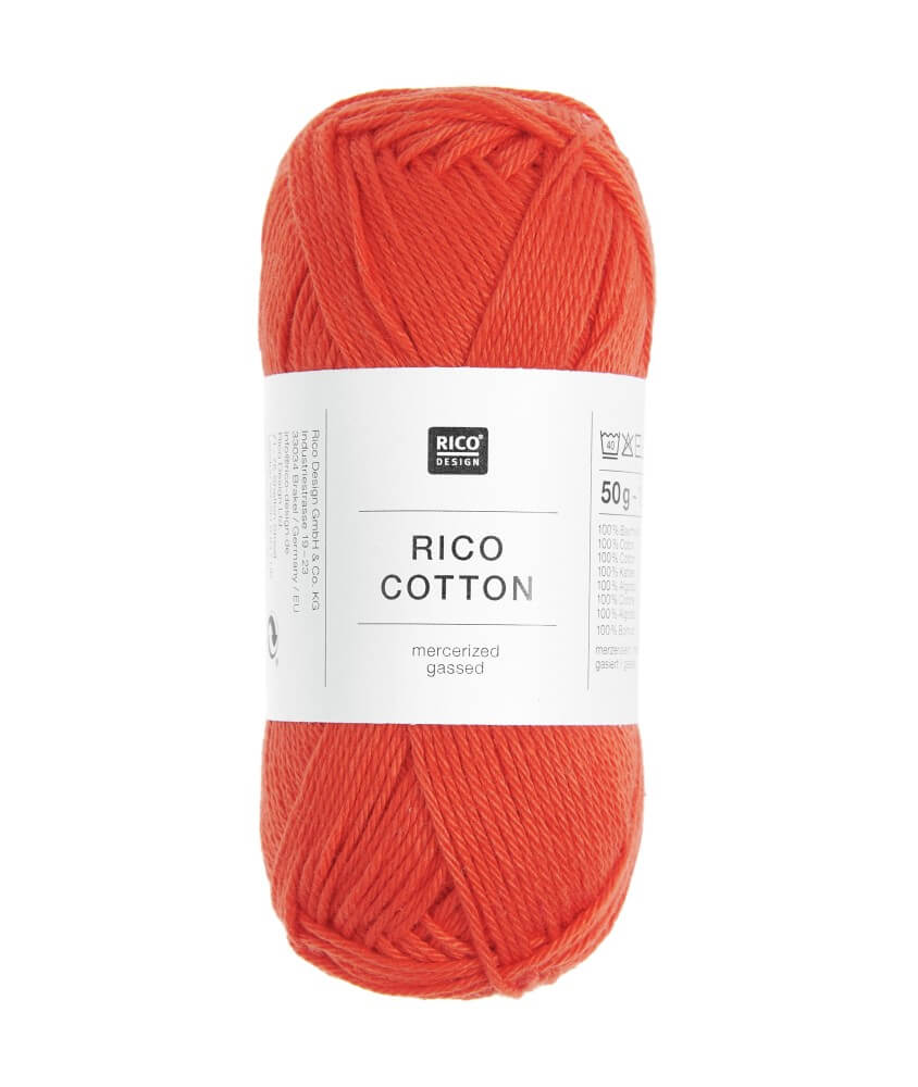 Coton à tricoter ou à crocheter Rico Cotton - Rico Design