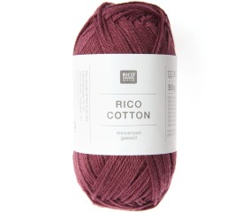 Coton à tricoter ou à crocheter Rico Cotton - Rico Design