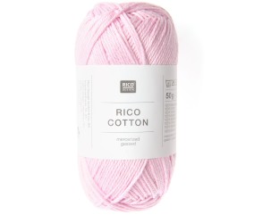 Coton à tricoter ou à crocheter Rico Cotton - Rico Design