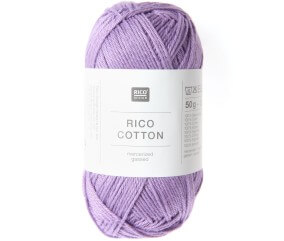 Coton à tricoter ou à crocheter Rico Cotton - Rico Design