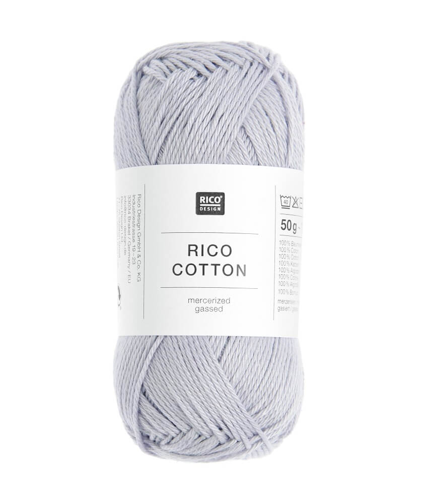 Coton à tricoter ou à crocheter Rico Cotton - Rico Design