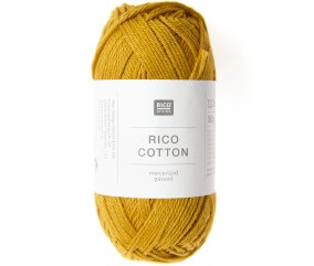 Coton à tricoter ou à crocheter Rico Cotton - Rico Design
