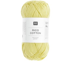 Coton à tricoter ou à crocheter Rico Cotton - Rico Design