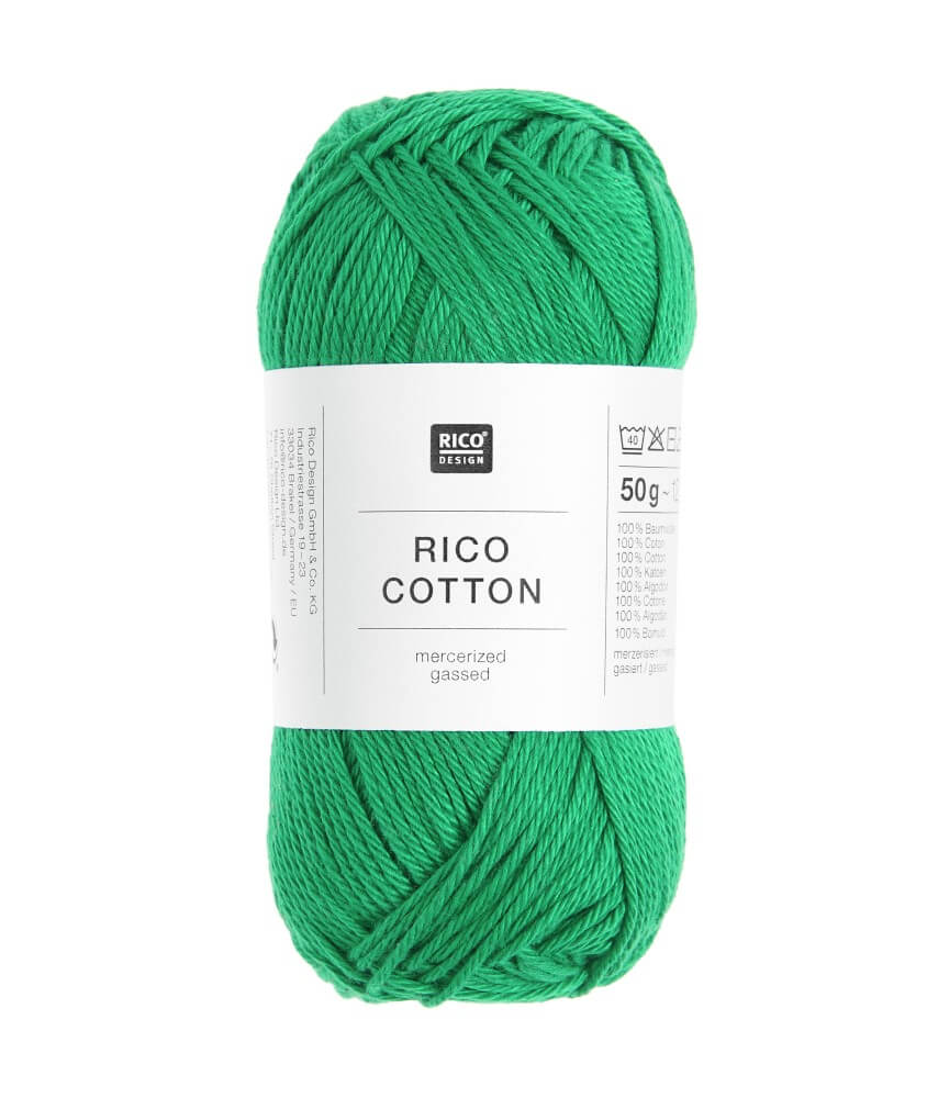 Coton à tricoter ou à crocheter Rico Cotton - Rico Design