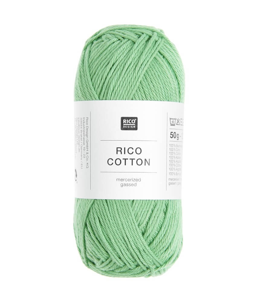 Coton à tricoter ou à crocheter Rico Cotton - Rico Design