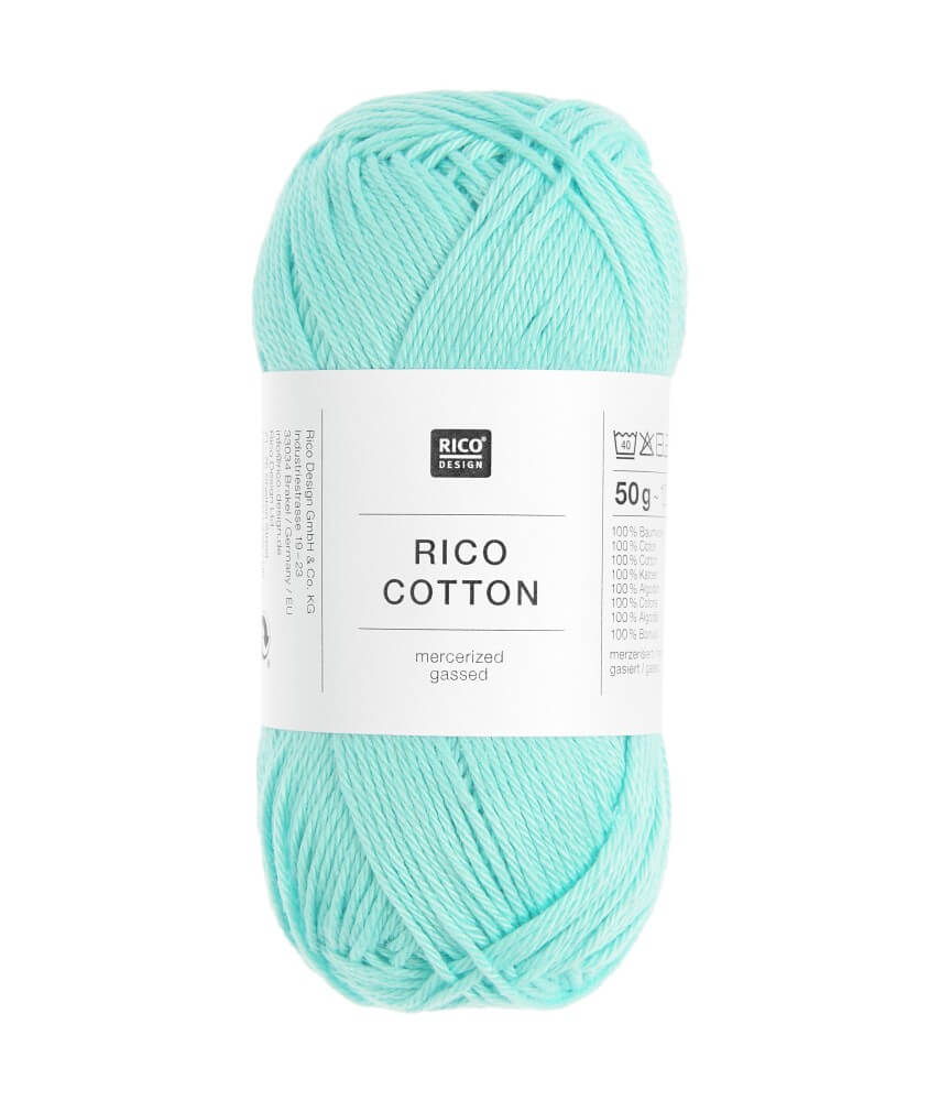 Coton à tricoter ou à crocheter Rico Cotton - Rico Design